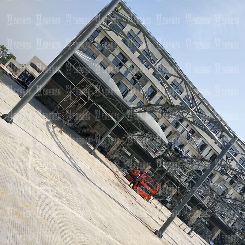 奉化方橋農副膜結構雨棚工程項目竣工