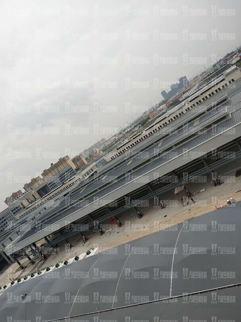 奉化方橋農副膜結構雨棚工程項目竣工