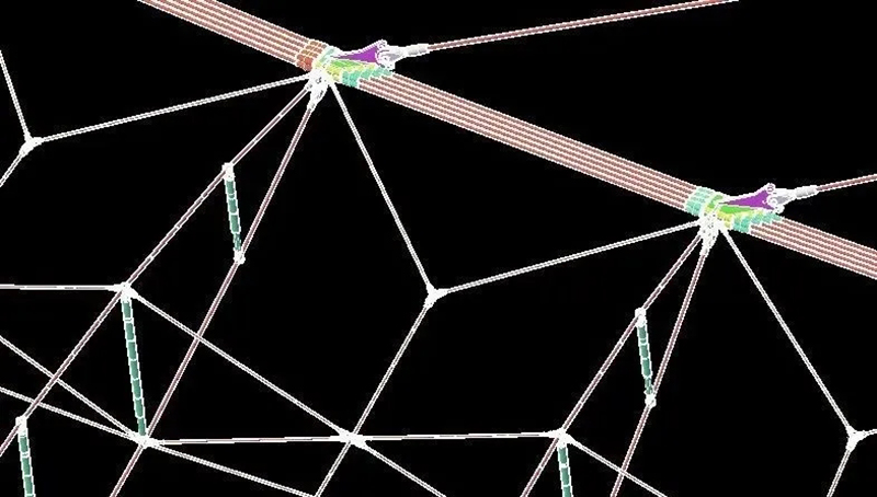 援建柬埔寨體育場 索網張拉圓滿完成