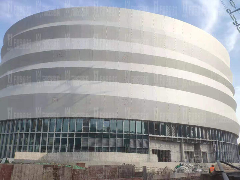 紹興國(guó)際會(huì)展中心一期B區(qū)會(huì)議中心 PTFE外立面網(wǎng)格膜工程竣工 紹興國(guó)際會(huì)展中心一期B區(qū)會(huì)議中心 PTFE外立面網(wǎng)格膜工程竣工