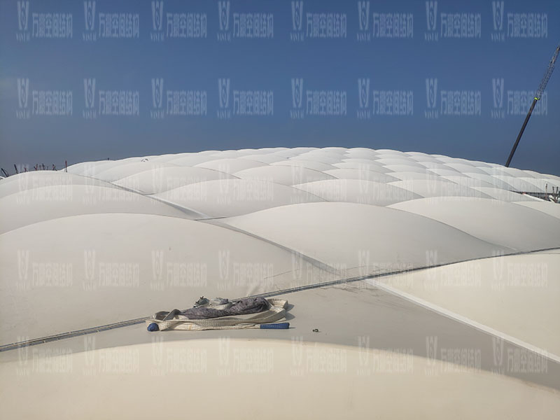 亞運會棒(壘)球體館、亞洲杯主辦場地重慶龍興足球場膜結構項目動員大會 亞運會棒(壘)球體館、亞洲杯主辦場地重慶龍興足球場膜結構項目動員大會