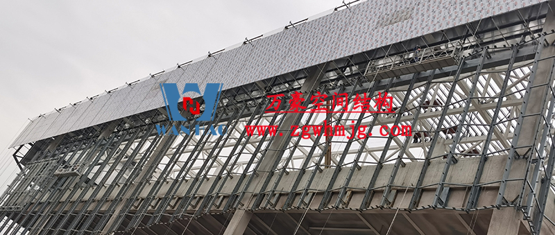 紹興國際會展中心C1區展廳幕墻網格膜工程