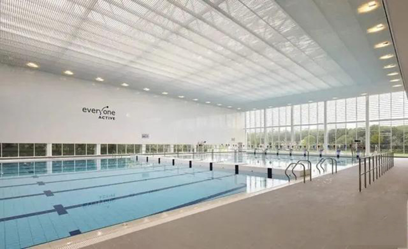 泳池ETFE膜結構丨室內泳池的ETFE透明屋頂 泳池ETFE膜結構丨室內泳池的ETFE透明屋頂