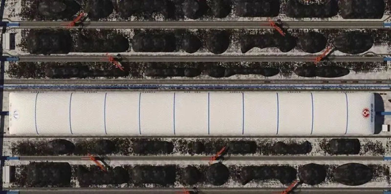 1130米,這個充氣膜有些長 1130米,這個充氣膜有些長