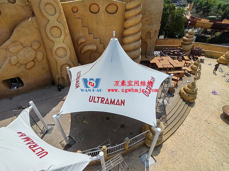 上海海昌海洋公園鋼膜結構工程完工 上海海昌海洋公園鋼膜結構工程完工