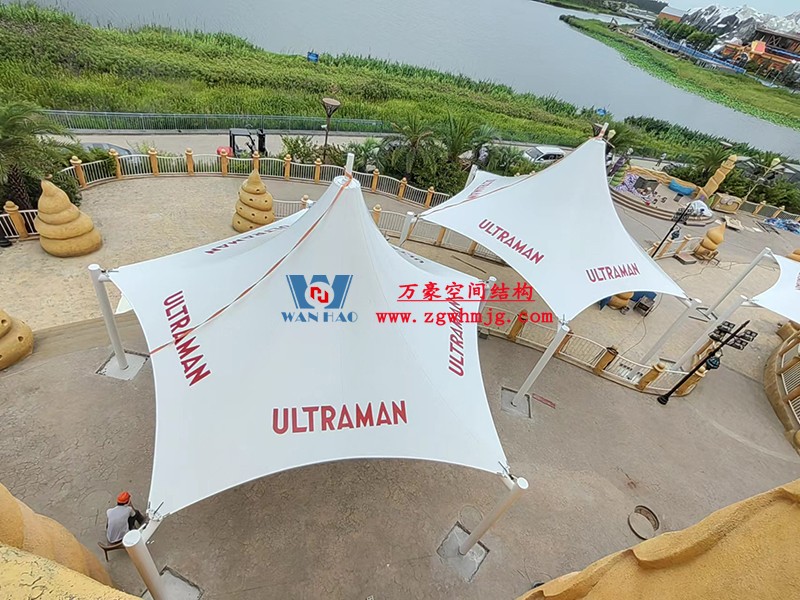 上海海昌海洋公園鋼膜結構工程完工 上海海昌海洋公園鋼膜結構工程完工