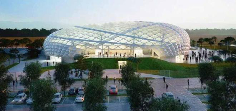 ETFE膜結構丨氣泡樣的ETFE體育場 ETFE膜結構丨氣泡樣的ETFE體育場