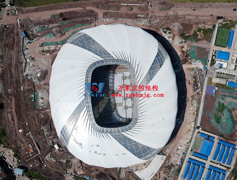 祝賀“我司重慶龍興足球場屋面及立面ETFE膜結構工程榮獲定制錦旗和表揚信” 祝賀“我司重慶龍興足球場屋面及立面ETFE膜結構工程榮獲定制錦旗和表揚信”