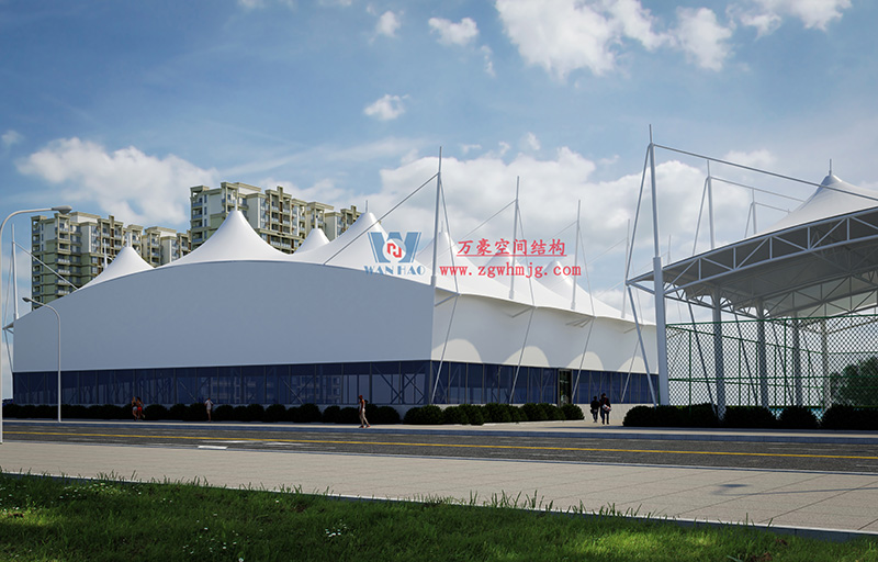 萬豪2023第6標-溫州惠民路西側綠地球場鋼膜結構工程 萬豪2023第6標-溫州惠民路西側綠地球場鋼膜結構工程