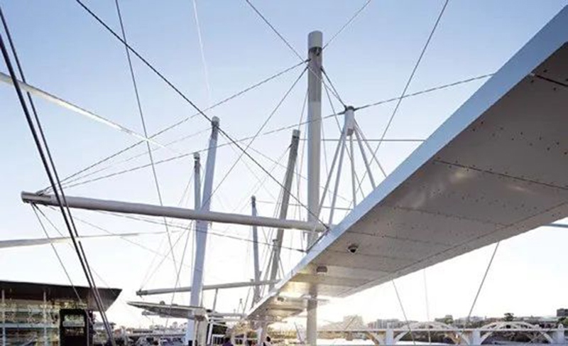 張拉整體結構的庫里爾帕橋 張拉整體結構的庫里爾帕橋