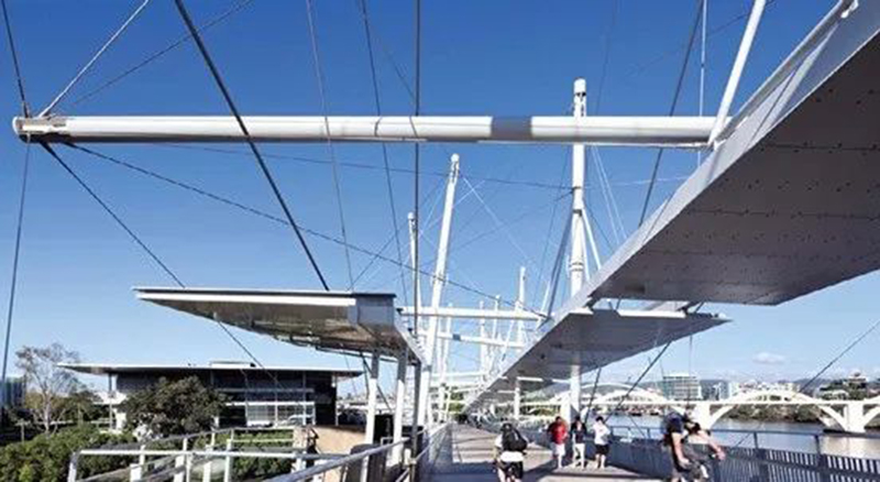 張拉整體結構的庫里爾帕橋 張拉整體結構的庫里爾帕橋