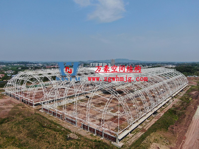 四川高興煤炭儲備基地異型鋼結構