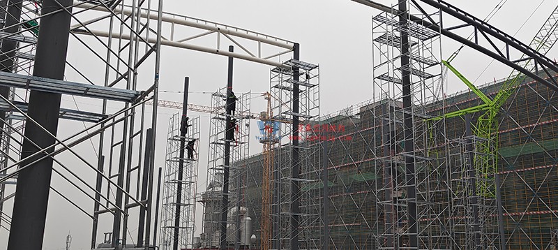 浙江真愛毯業科技有限公司廠房三屋面鋼結構工程