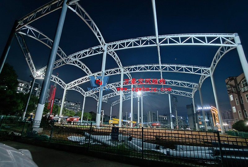 國(guó)網(wǎng)江西省電力有限公司培訓(xùn)中心實(shí)訓(xùn)基地改造膜結(jié)構(gòu)項(xiàng)目最新施工進(jìn)度 國(guó)網(wǎng)江西省電力有限公司培訓(xùn)中心實(shí)訓(xùn)基地改造膜結(jié)構(gòu)項(xiàng)目最新施工進(jìn)度