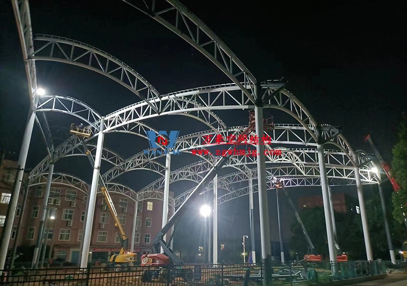 國(guó)網(wǎng)江西省電力有限公司培訓(xùn)中心實(shí)訓(xùn)基地改造膜結(jié)構(gòu)項(xiàng)目最新施工進(jìn)度 國(guó)網(wǎng)江西省電力有限公司培訓(xùn)中心實(shí)訓(xùn)基地改造膜結(jié)構(gòu)項(xiàng)目最新施工進(jìn)度