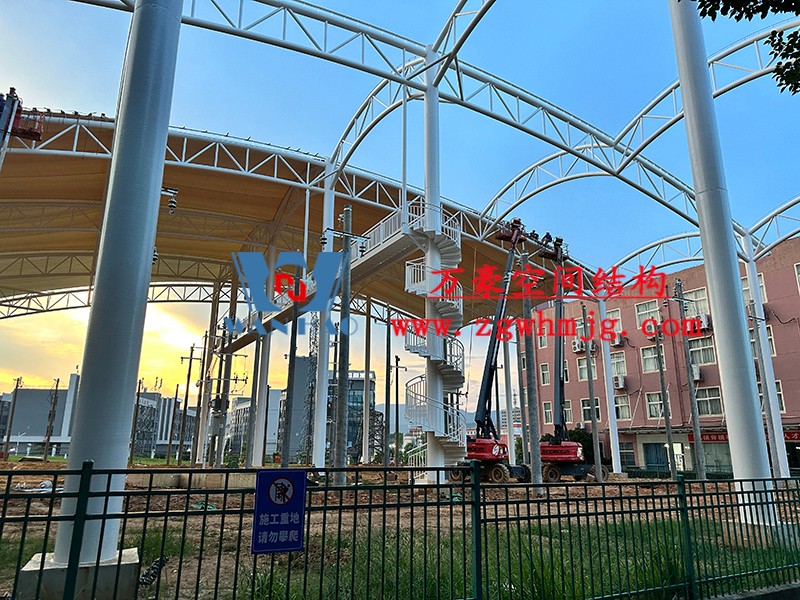 國網江西省電力有限公司培訓中心實訓基地改造膜結構工程