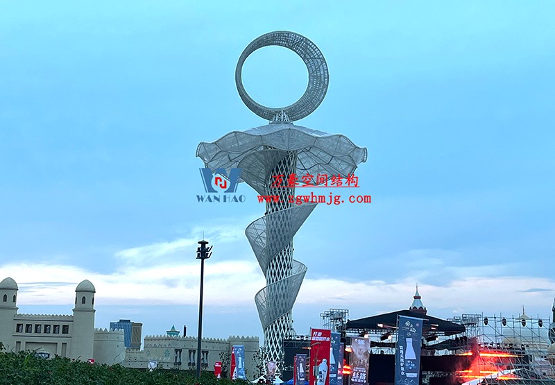 西安絲路塔ETFE膜結構項目順利完工