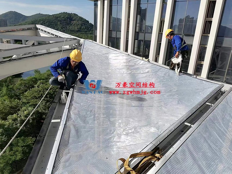 中交海南總部基地項目A地塊三標(biāo)段ETFE膜結(jié)構(gòu)項目 中交海南總部基地項目A地塊三標(biāo)段ETFE膜結(jié)構(gòu)項目