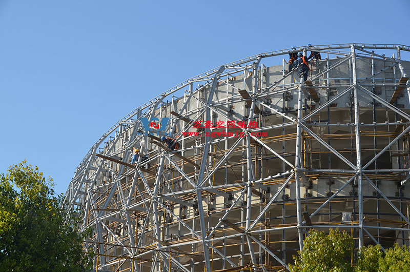 菲士展廳空間鋼結構