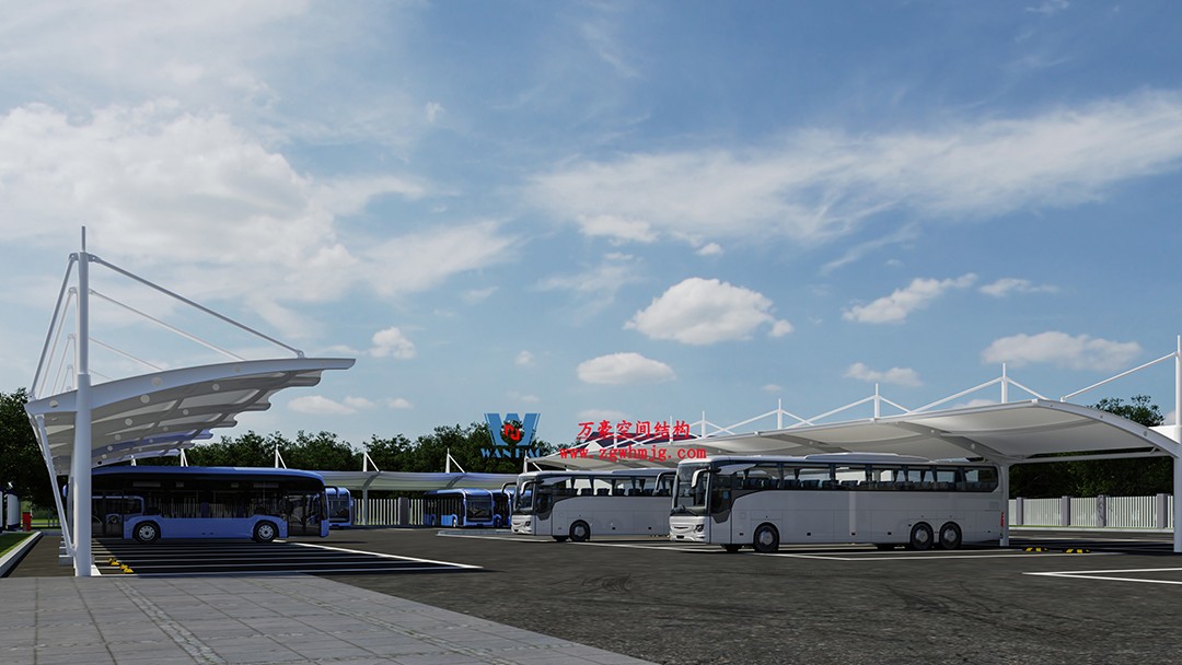 隨處可見(jiàn)的遮陽(yáng)擋雨守護(hù)衛(wèi)士-膜結(jié)構(gòu)車(chē)棚 隨處可見(jiàn)的遮陽(yáng)擋雨守護(hù)衛(wèi)士-膜結(jié)構(gòu)車(chē)棚