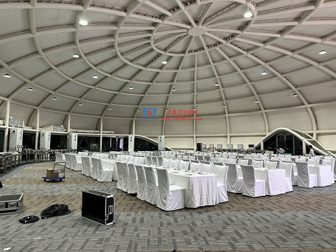 京基大梅沙酒店多功能活動(dòng)廳鋼膜結(jié)構(gòu)項(xiàng)目