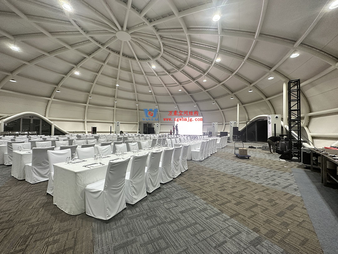 京基大梅沙酒店多功能活動廳鋼膜結構 京基大梅沙酒店多功能活動廳鋼膜結構