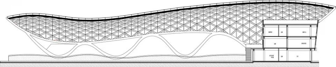 帆影碧波|風雨操場上的ETFE膜結構穹頂 帆影碧波|風雨操場上的ETFE膜結構穹頂