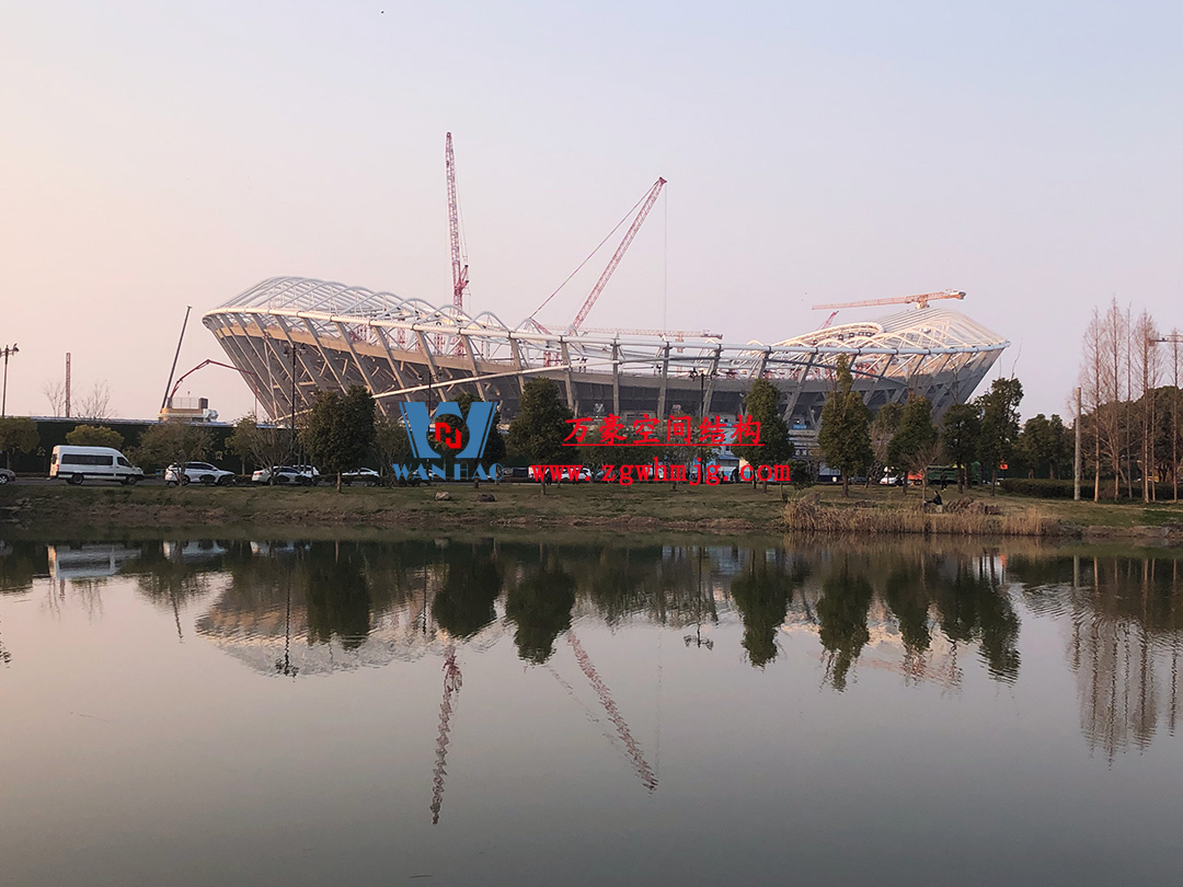 無錫奧林匹克體育產業中心ETFE膜結構項目 無錫奧林匹克體育產業中心ETFE膜結構項目