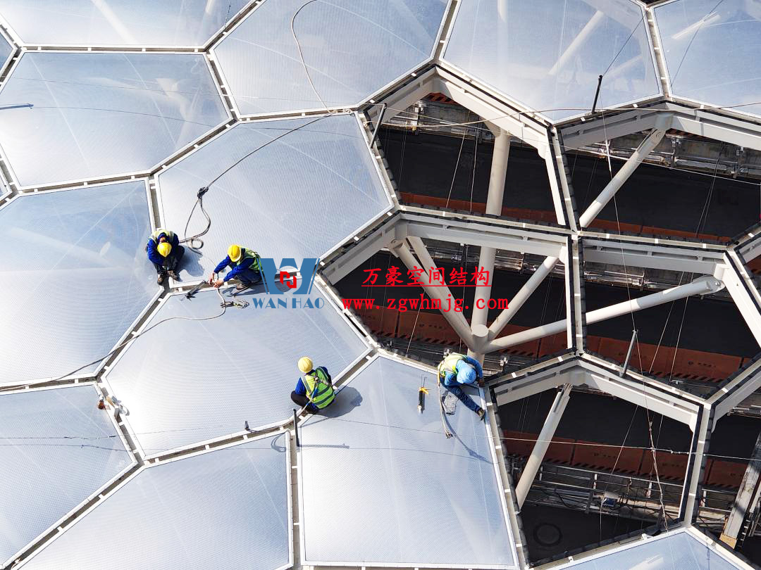 安吉縣昌碩小區(qū)地塊房產(chǎn)開發(fā)項目鋼結構天幕工程