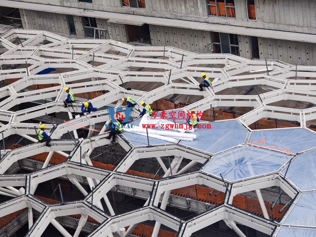 安吉縣昌碩小區地塊房產開發項目鋼結構天幕 安吉縣昌碩小區地塊房產開發項目鋼結構天幕