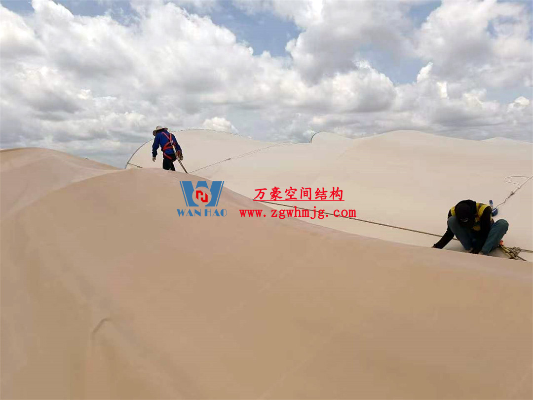 非洲杯肯尼亞體育場(chǎng)PTFE鋼膜結(jié)構(gòu)屋面工程