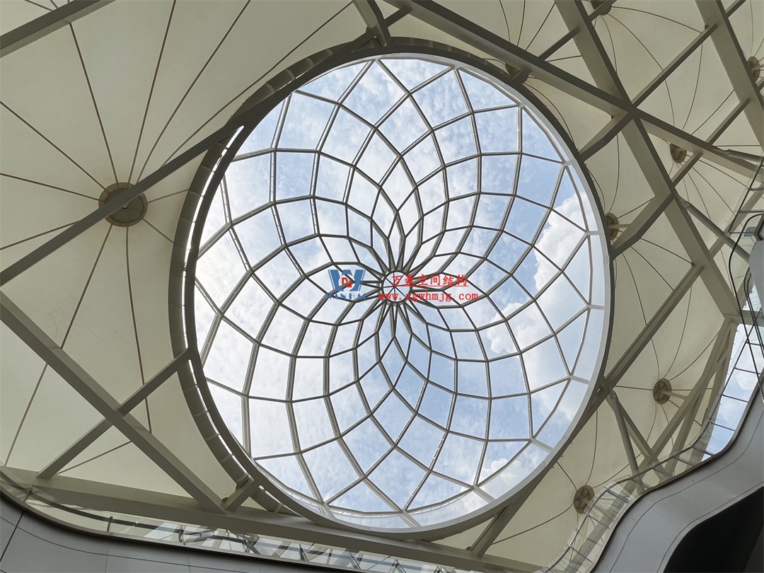 探索膜結構在商業街區穹頂的神奇應用
