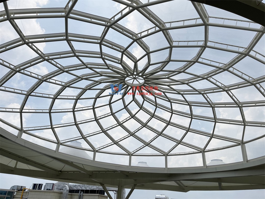 探索膜結構在商業街區穹頂的神奇應用