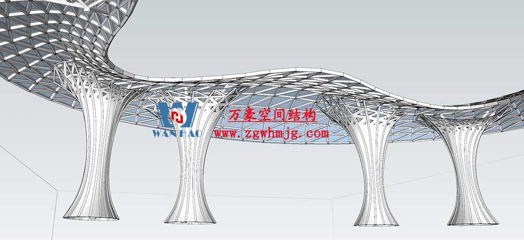 安吉縣人民路地塊房產開發ETFE膜結構項目