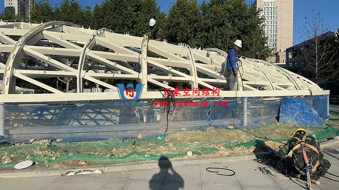 安吉縣人民路地塊房產開發ETFE膜結構項目