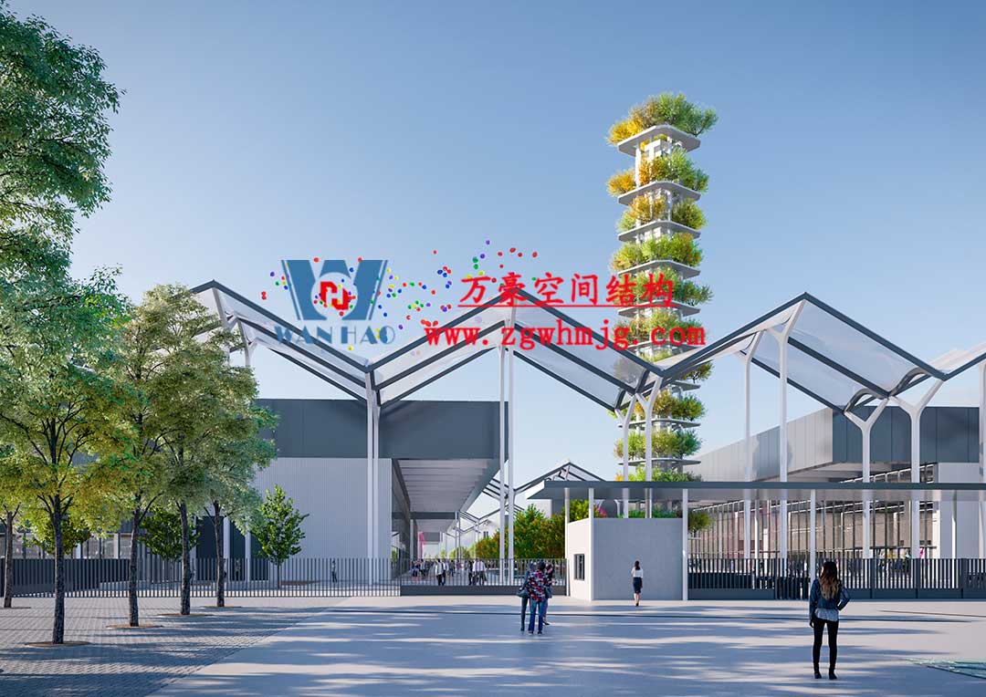 塞爾維亞國家展覽館鋼結構工程 塞爾維亞國家展覽館鋼結構工程