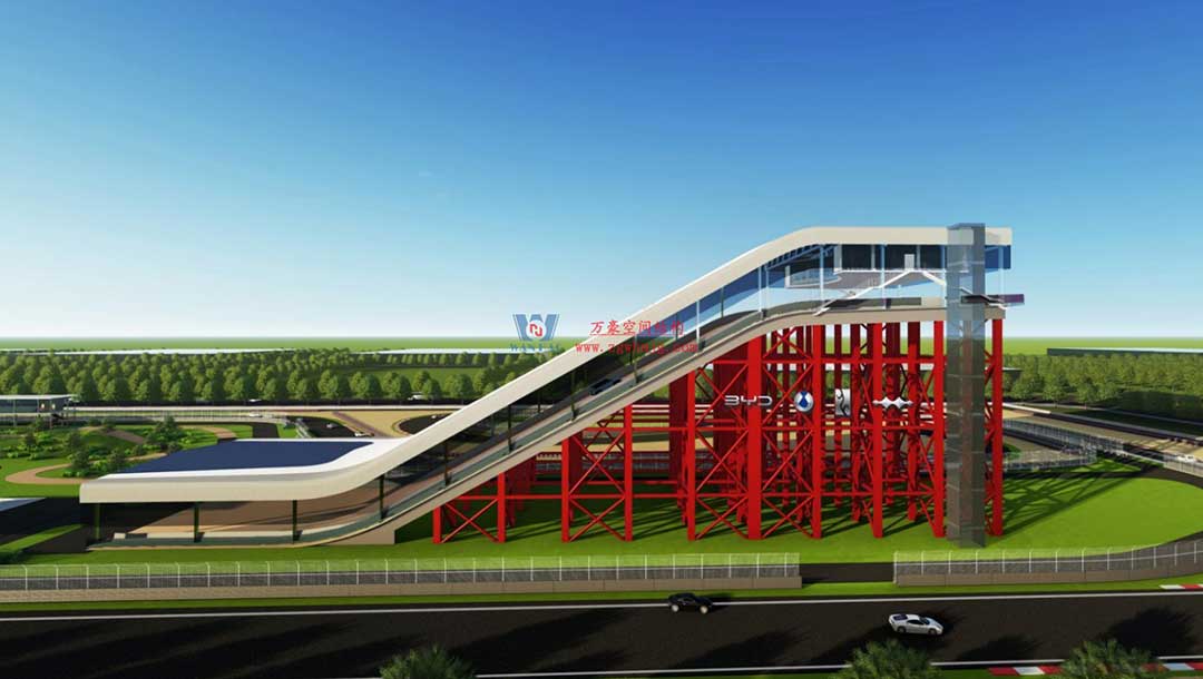 比亞迪賽車場驚現“風之翼”!又一座PTFE膜結構干拔沙坡頂棚拔地而起 比亞迪賽車場驚現“風之翼”!又一座PTFE膜結構干拔沙坡頂棚拔地而起