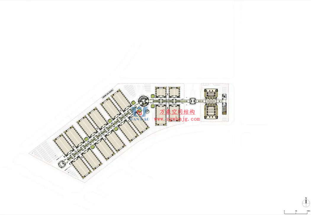 中原會展二期竣工！浙江萬豪集團助力打造城市巨型天幕
