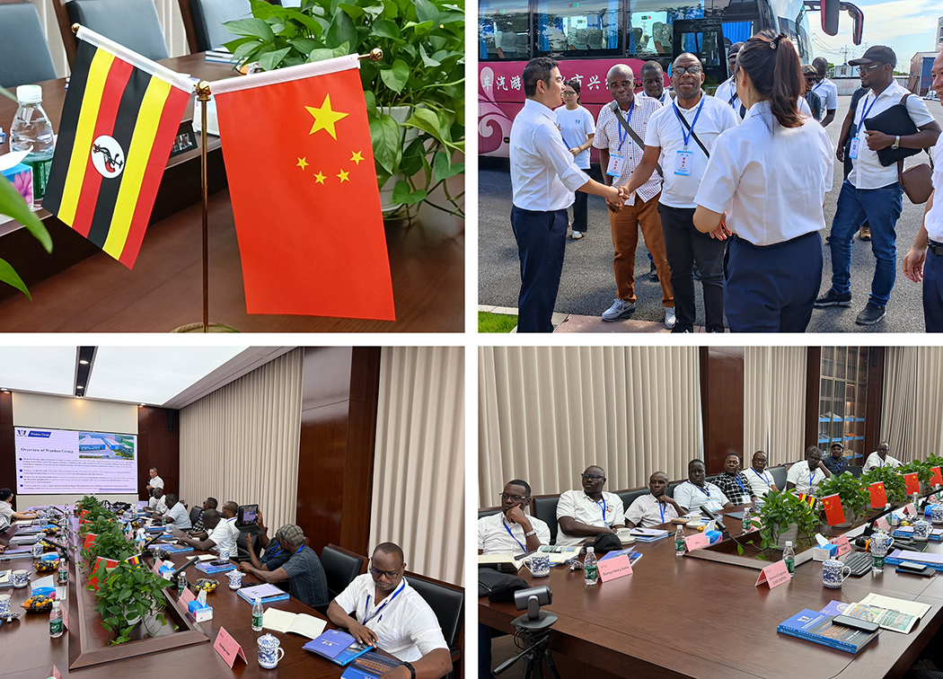跨越山海，聚力共贏｜烏干達曼德拉國家體育場貴賓團蒞臨浙江萬豪集團考察指導