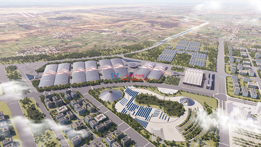 火力全開(kāi)|中原國(guó)際會(huì)展中心二期標(biāo)準(zhǔn)展廳建設(shè)的速度與智慧